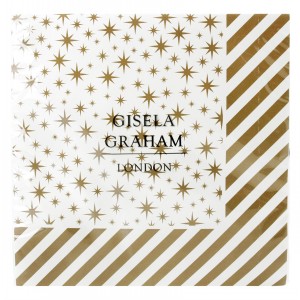 Gold Stars Paper Napkins Pack Of 20